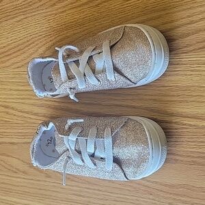 wander Nation girl sneakers toddler size 12 color glitter gold